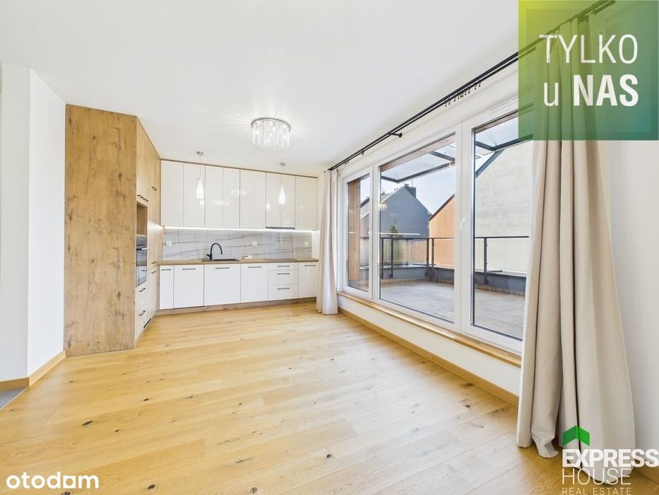 Bezczynszowe 3 pokoje na Pigwowej I Taras I 53m2