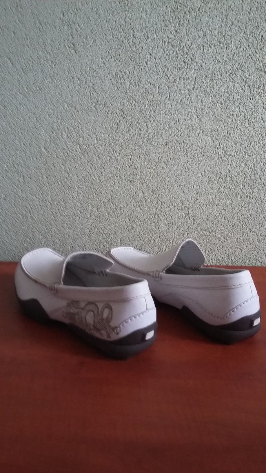 Buty meskie Mokasyny Nowe Skora