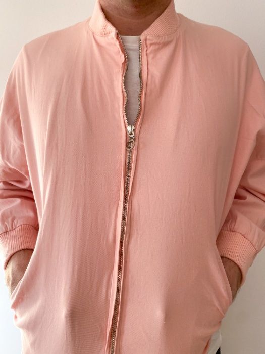 Jaqueta Bomber Rosa