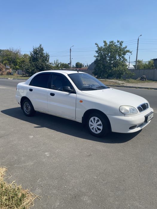 Daewoo lanos білий газ/бензин 1,5