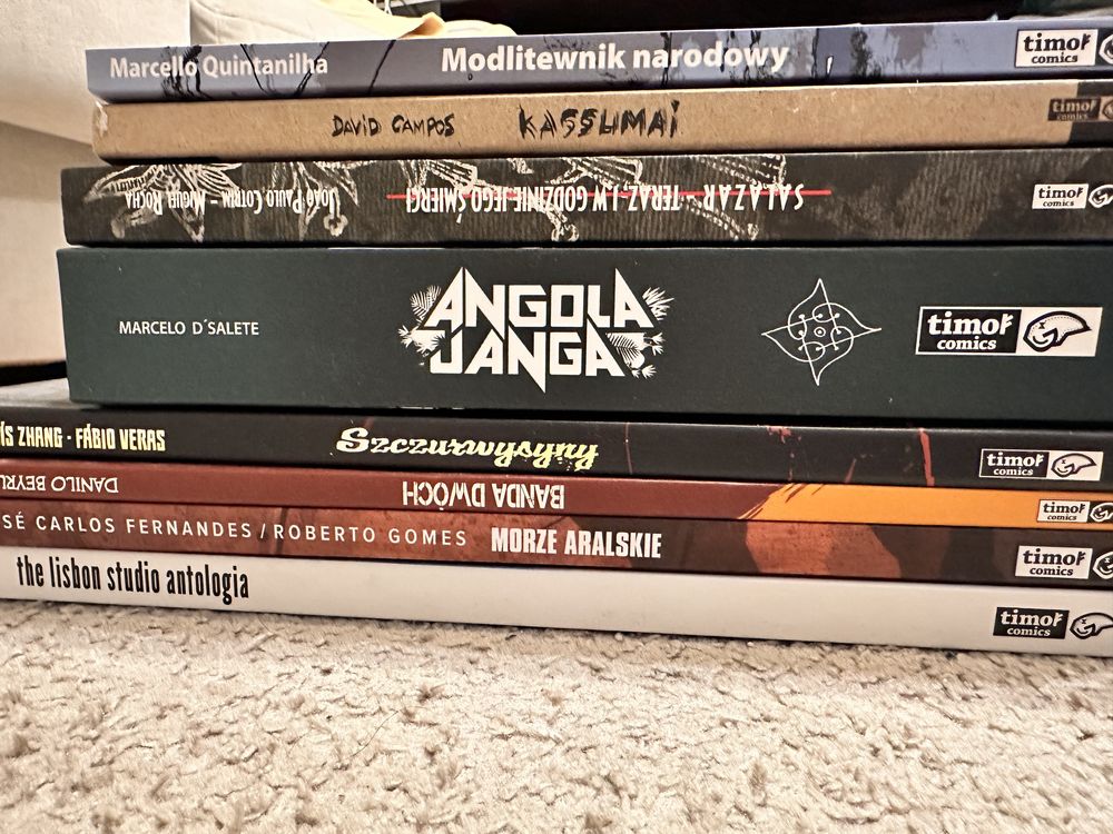 Zestaw komiksów portugalskich w języku polskim, 8 szt.
