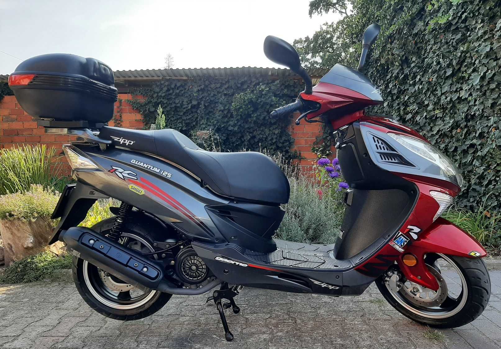 Mega zadbany maxi skuter Zipp Quantum RC 125ccm 2019r 2wł 5662km kufer