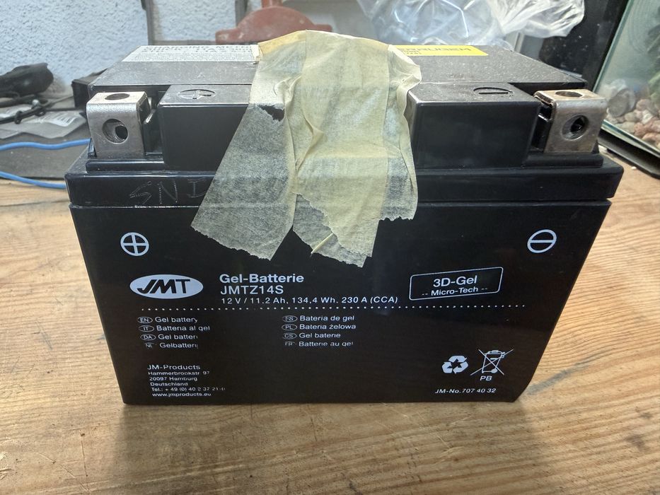 Vendo bateria Gel para Moto