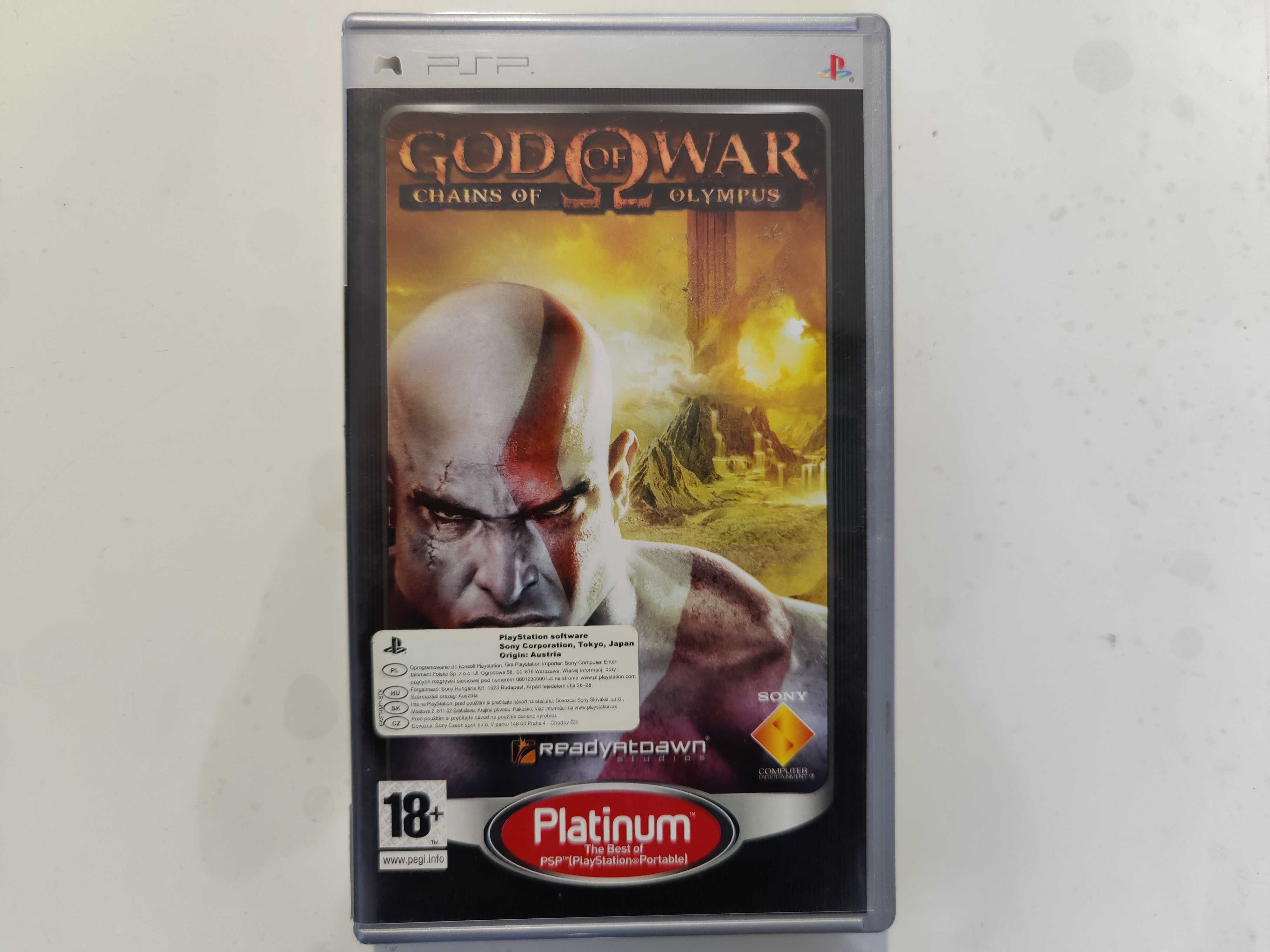 God of War Chains of Olympus GoW PSP Playstation Portable