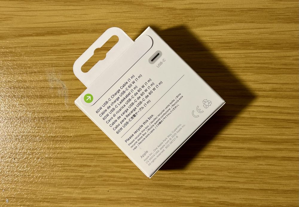 Nowy przewod kabel Apple iPhone iPad USB-C do ładowania, 60w
