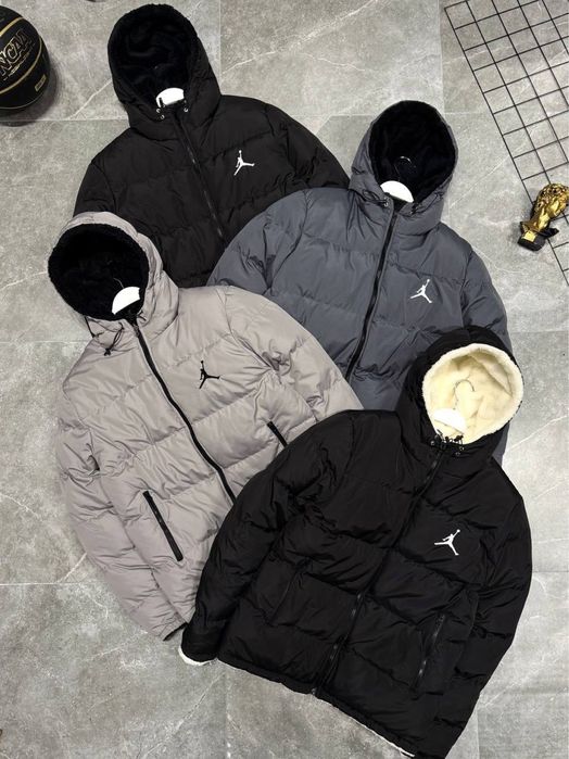 Зимова двостороння куртка Nike Jordan | Теплий пуховик люкс якість