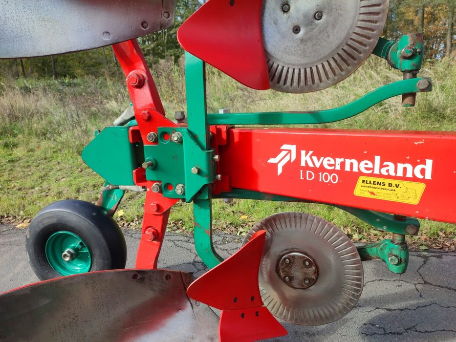 Kverneland LD 100 pług 3 skibowy obrotowy lemken vd