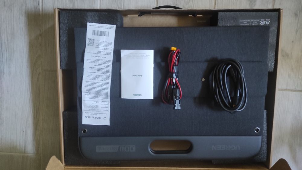 Сонячна панель Ugreen Solar Panel SC100 100W IP67 MPPT XT60+MC4