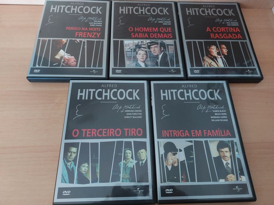 DVDs Alfred Hitchcock - RBA Collections (10)