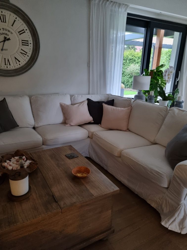 Wypoczynek Narożnik IKEA Ektorp + 2 pokrycia