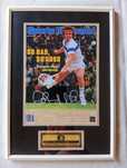 Moldura John McEnroe Sports Illustrated com Autógrafo (A4)