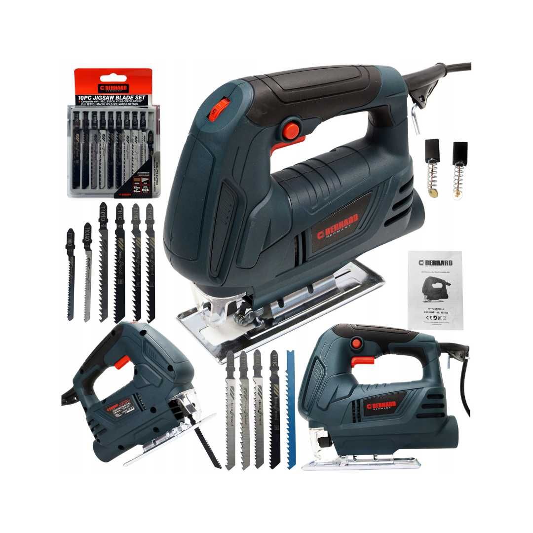 Wyrzynarka Przecinarka Piła Do Drewna 1100 W + 11 noży