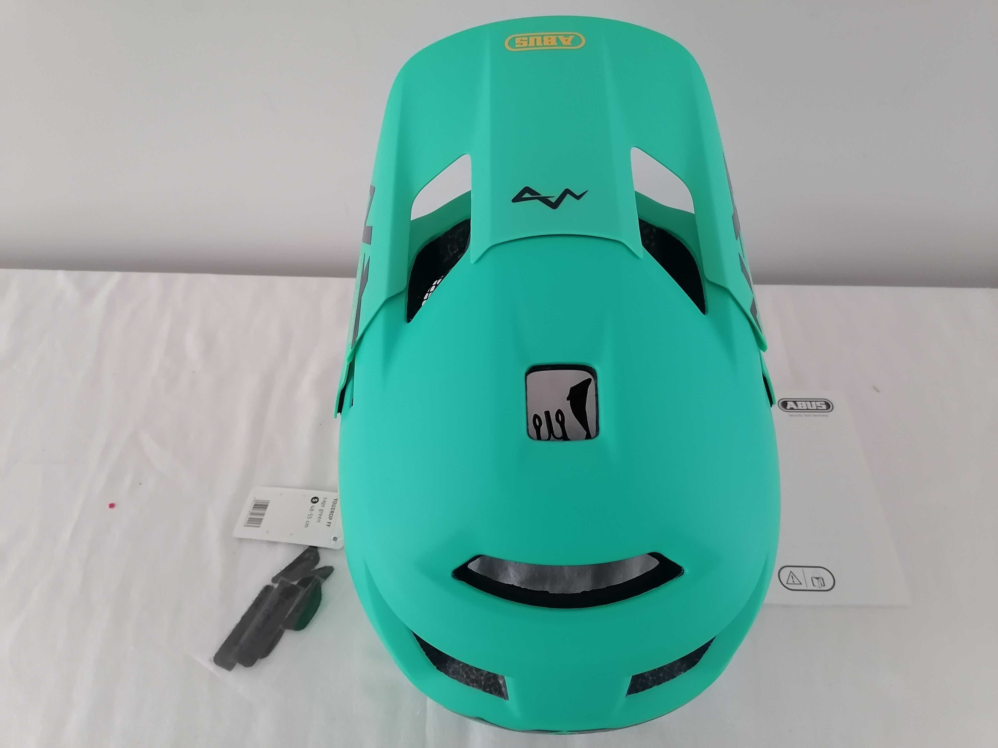 Kask rowerowy Abus Youdrop FF Sage Green S 48-55cm