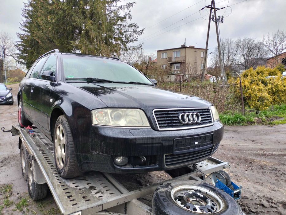 #CZĘŚCI Audi a6 c5 LIFT 2,5 tdi Lz9w Zderzak MASKA Drzwi