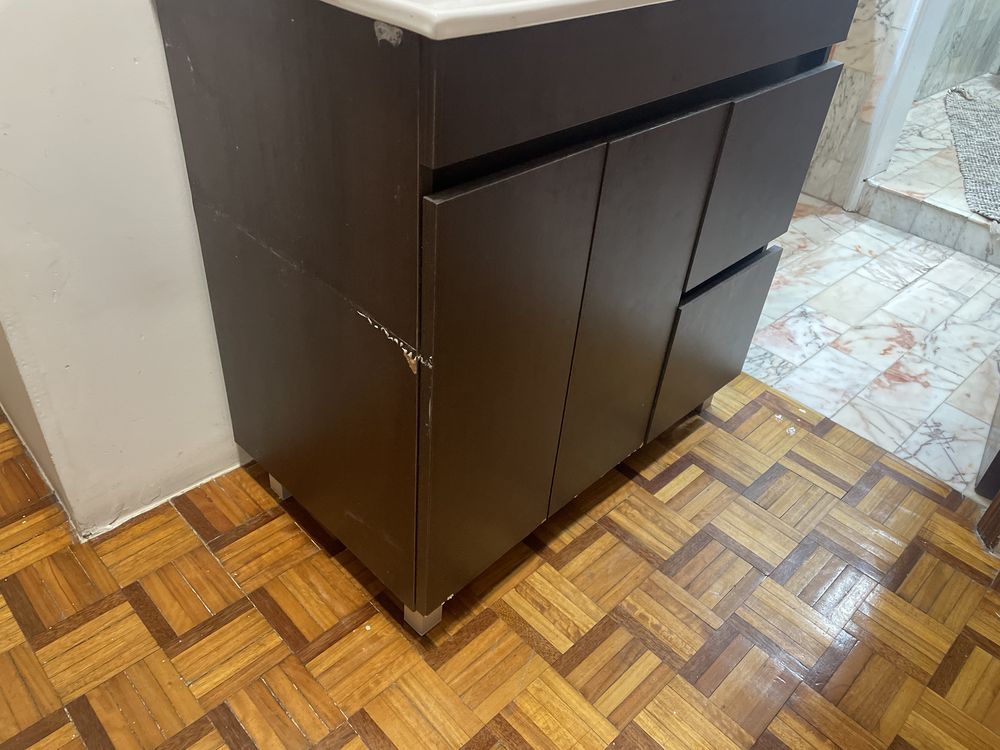 Conjunto de Movel casa de banho 80cm + Espelho ++ torneira