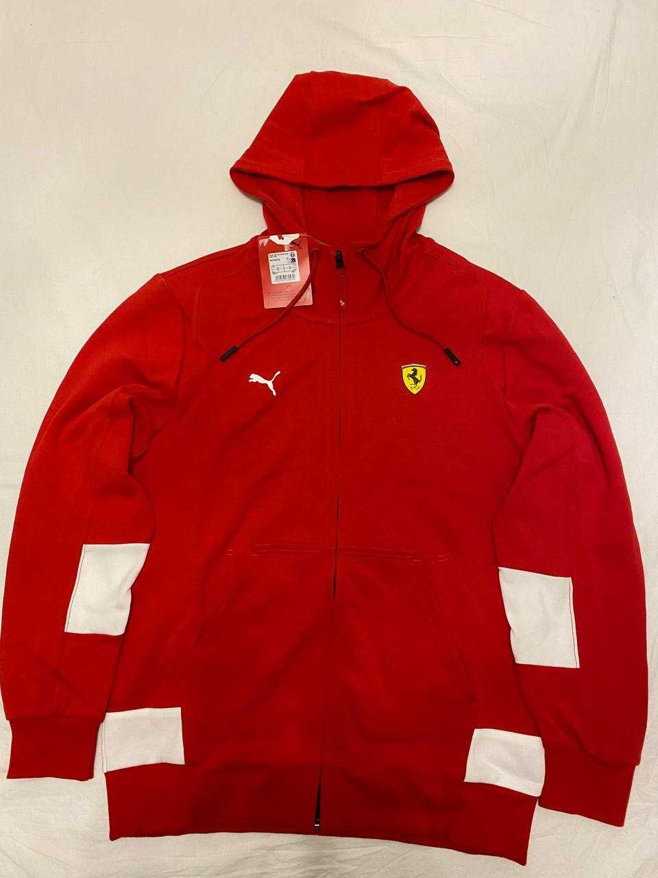 Кофта Puma Ferrari Race Hooded Sweat Jacket оригінал толстовка