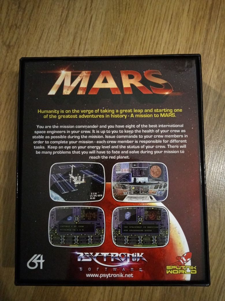 Mars Saga Commodore 64 C64