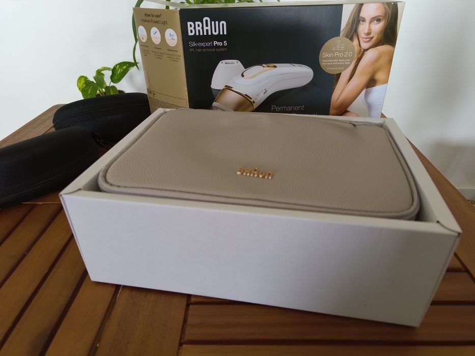 braun pro 5 nova + 2 oculos de protecao novos