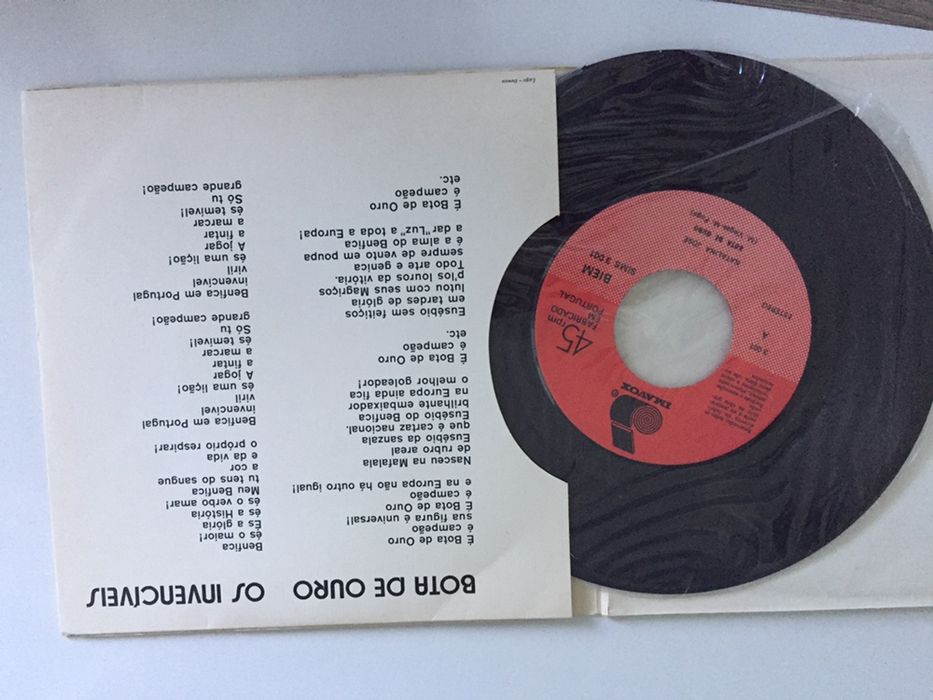 Eusébio - Bota de Ouro - Vinil - Colecionador