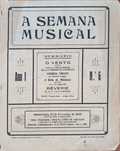 Revista Musical Antiga - "A Semana Musical" (15 de Fevereiro de 1923)