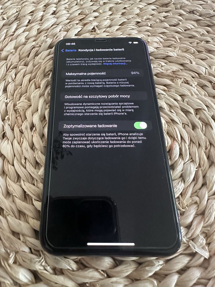 iPhone 11 Pro Max 256gb Midnight Green Bateria 94%