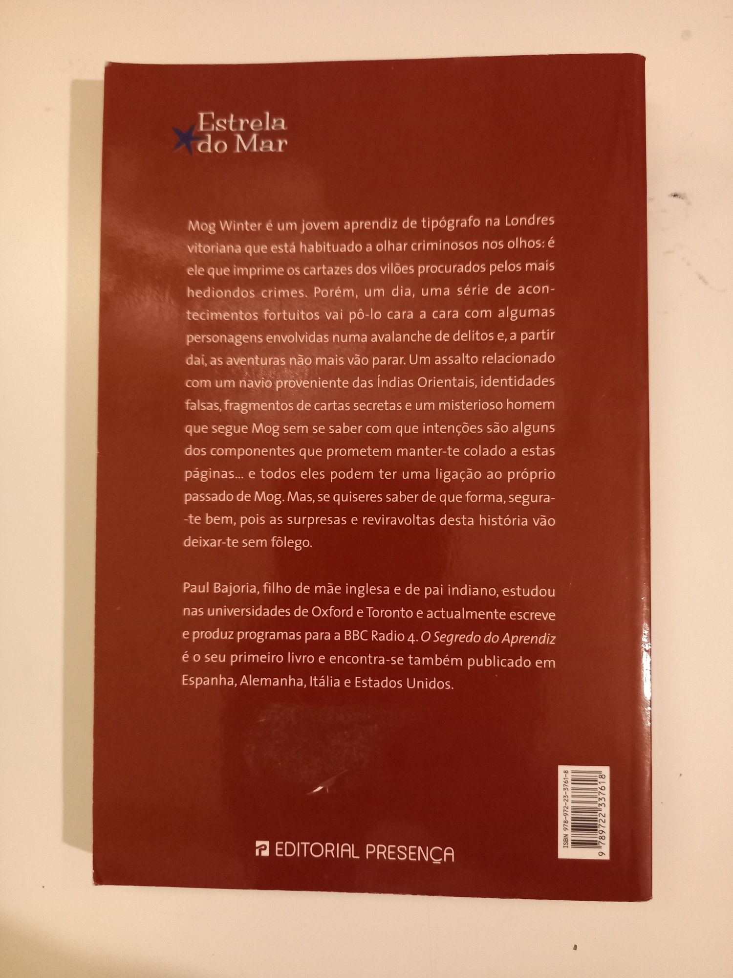 Livro- O Segredo do Aprendiz de Paulo Bajora