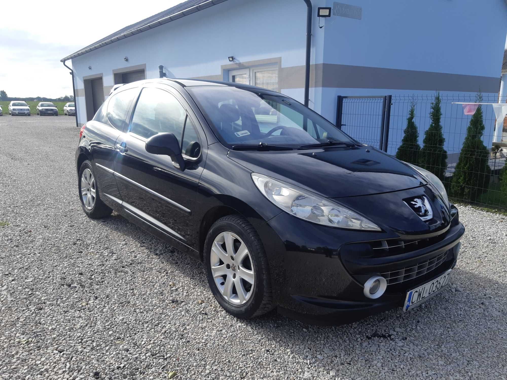 Peugeot 207 1.6 16V Benzyna Zamiana  Klima Alu Zarejestrowany  Zadbany