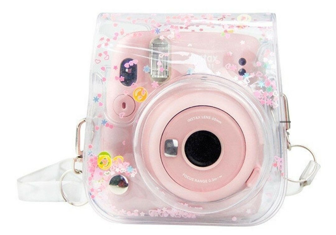 NOWY Pokrowiec INOLY IIC05 do INSTAX mini11 Różowy