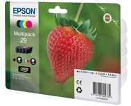 4x tusz do drukarek EPSON czarny + kolorowy 14.9ml