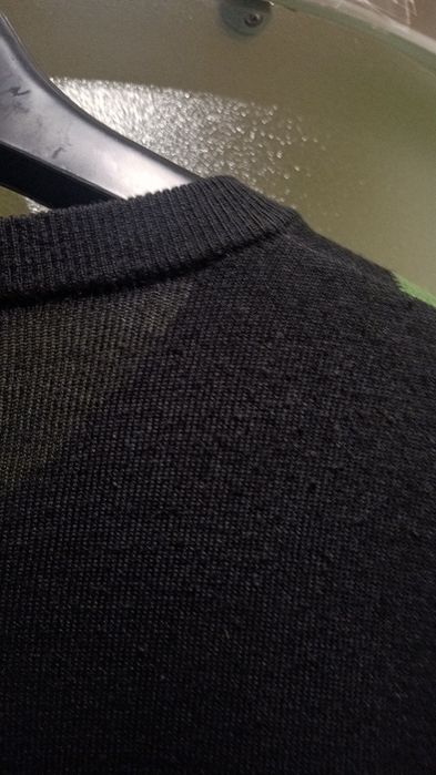 Wöhrl (Woehrl) Niemiecki męski sweter z wełny merynosów, 50% Merino, M