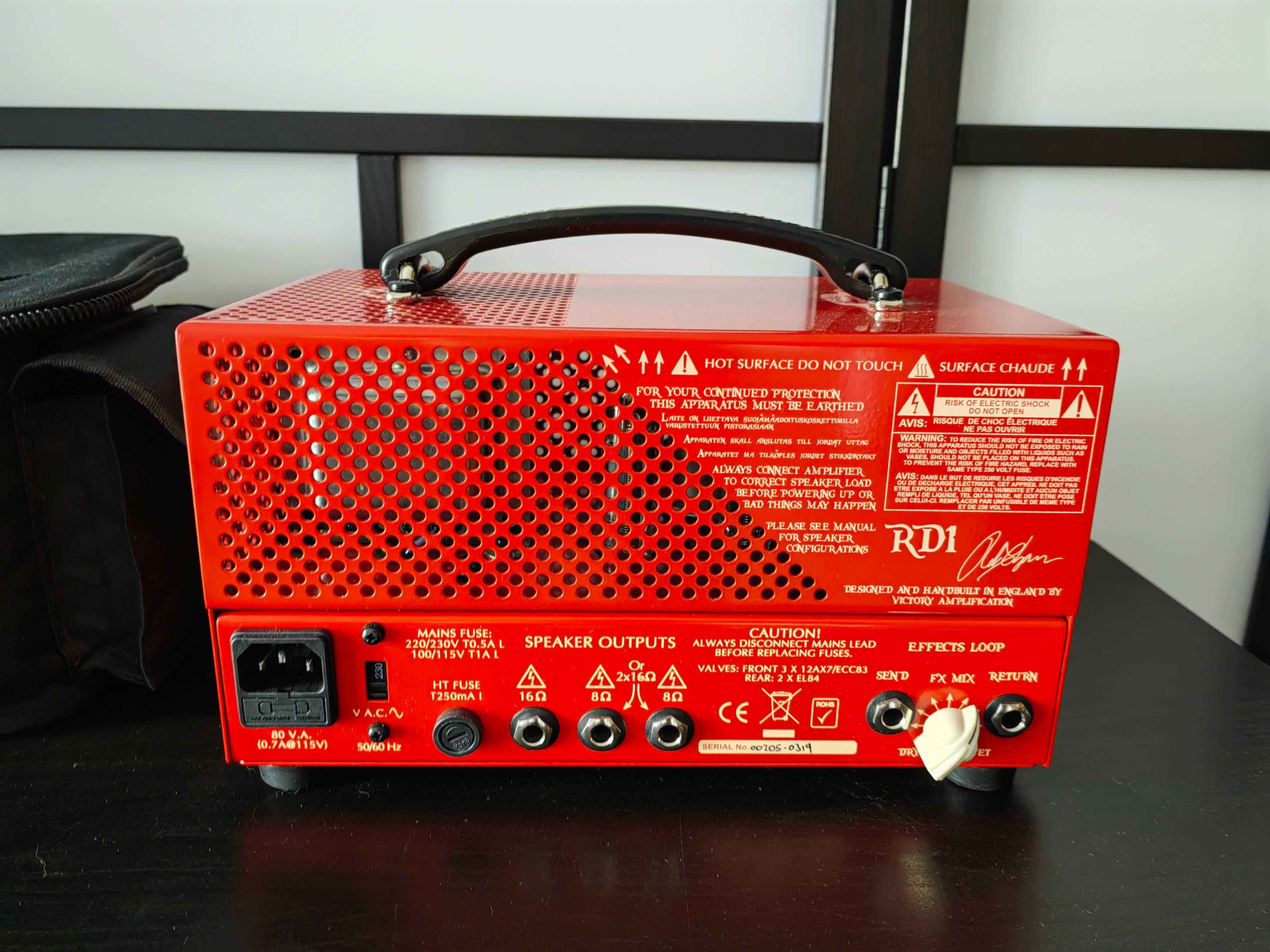 Wzmacniacz lampowy z UK 28W/2W Victory Amplification RD1 Red Dwarf