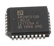 Lote 2 EEprom memória flash AM29F010B PLCC32 ECU centralina eprom
