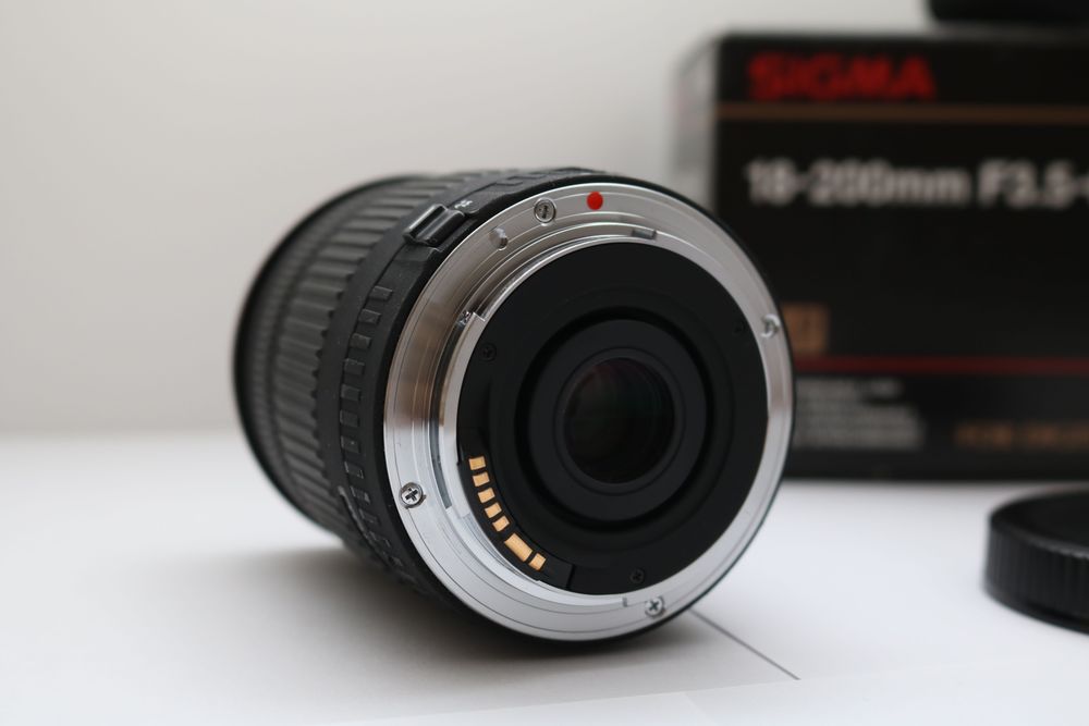 SIGMA DC 18-200 F3.5-6.3 para CANON
