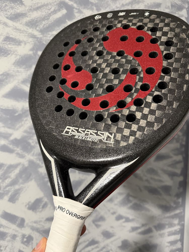 Raquete de padel Sane Assassin Black Limited 2025