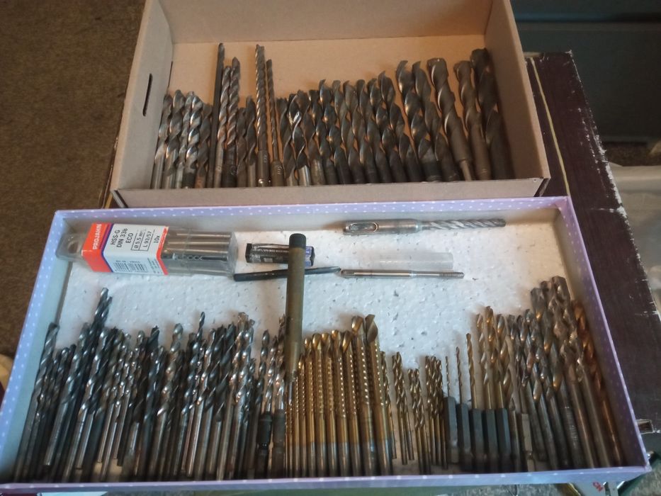 Zestaw wierteł do różnych zastosowań