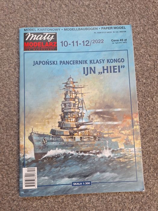 Mały Modelarz Pancernik Hiei 10-11-12/2022