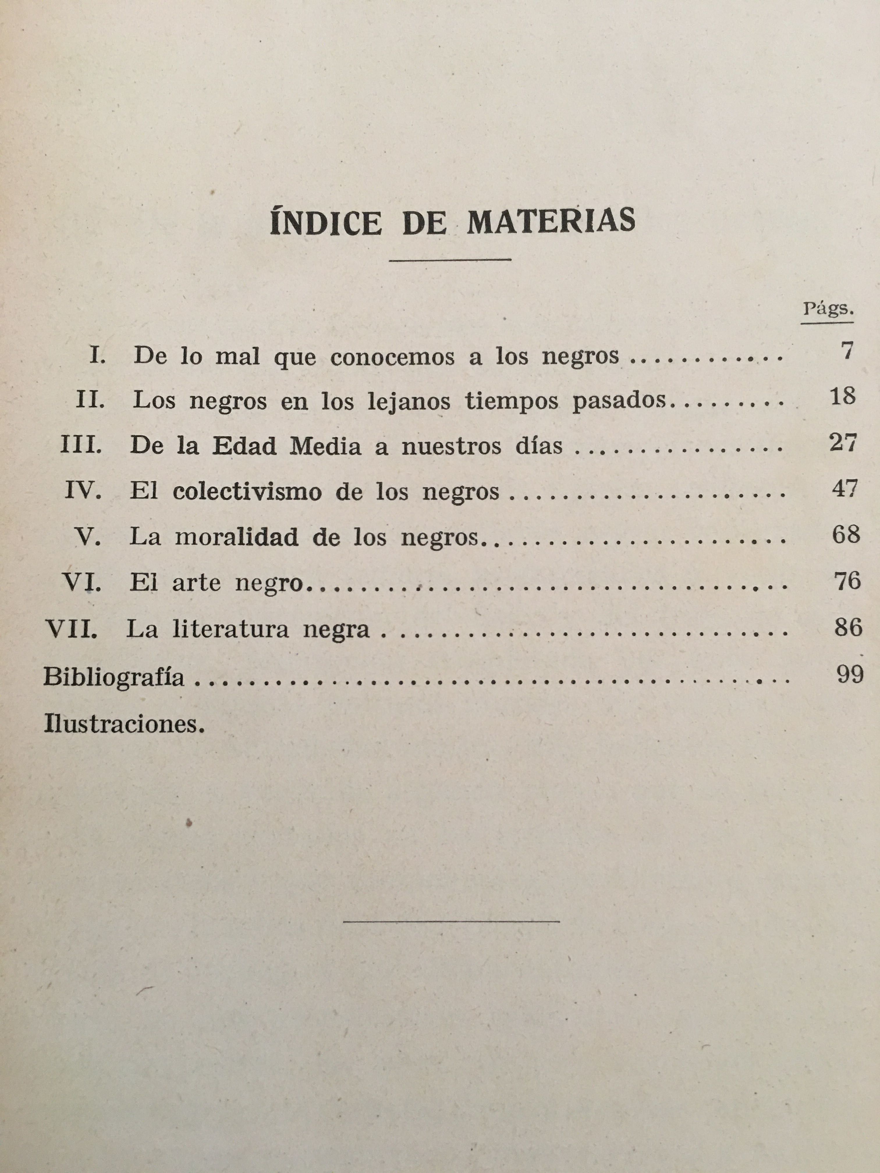 Los Negros/ Indígenas de Moçambique/ Colonização