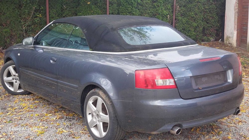 Audi A4 B6-2.4 benzyna - Cabrio-Automat