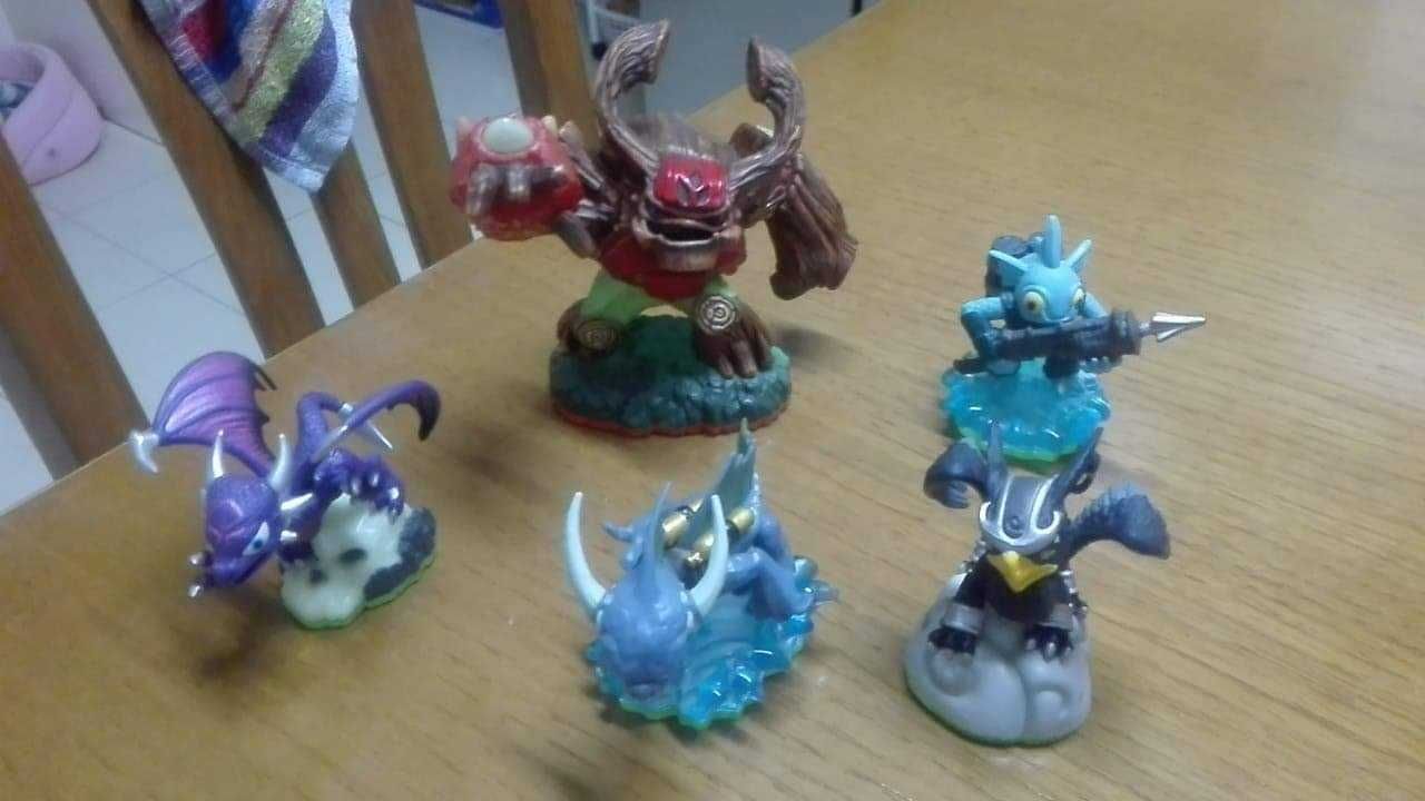 Figuras + jogo Skylanders Wii/PlayStation/XBox