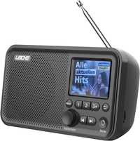 LEICKE Przenośne radio DAB+ z Bluetooth 5.0