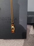 Złoty naszyjnik - Northskull London