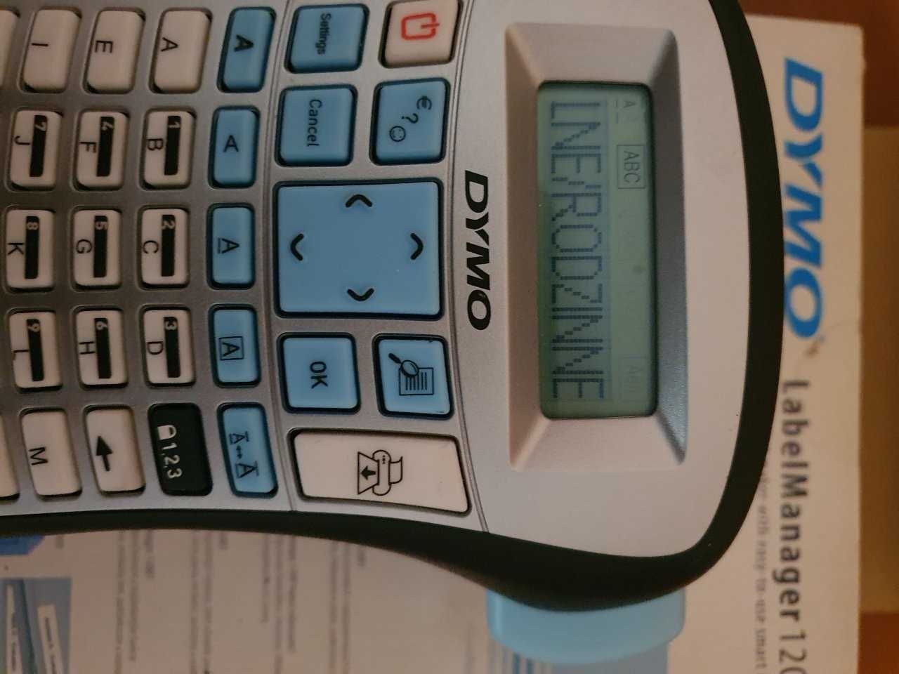 Dymo LabelManager 120P – jak nowa + taśma 9mm