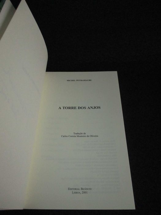 Livro A Torre dos Anjos Michel Peyramaure