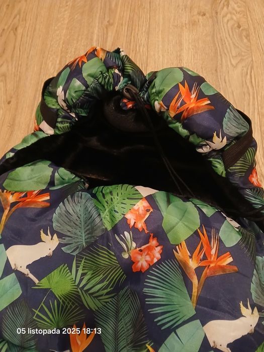 Śpiworek ocieplany do wózka nosidła gondoli na sanki