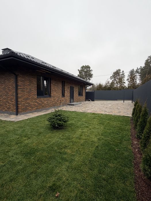 Одноповерховий будинок посеред лісу на 125 м2 с Білогородка