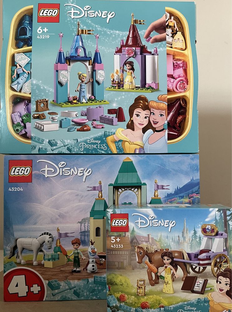 Lego disney 43219, 43204, 43233 лего дісней