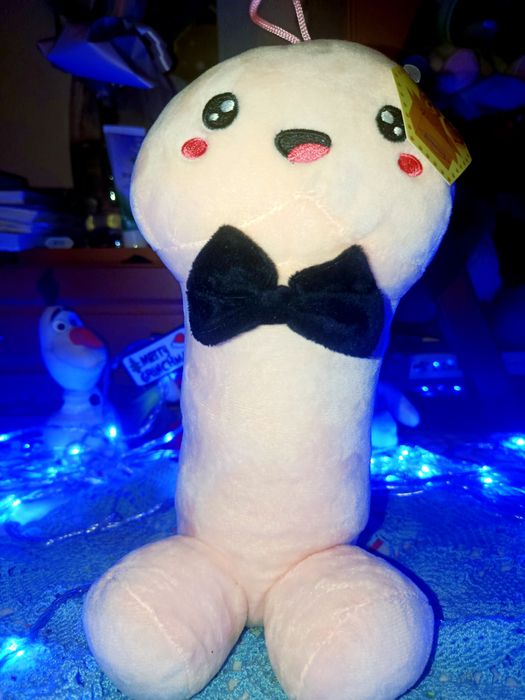 Мягкая игрушка плюшевый член.Чоловічий статевий орган.Андатра,выдра.