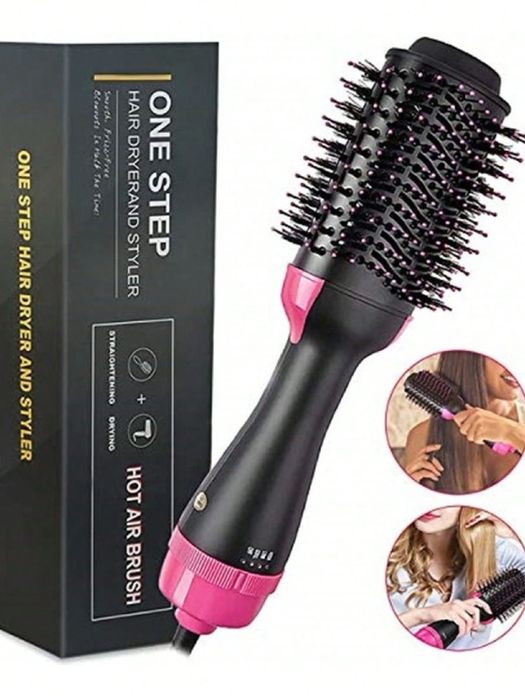 Escova Modeladora 3 em 1 One Step – Seca, Alisa e Dá Volume