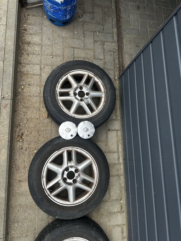 Opony wraz z felgami renault scenic 1