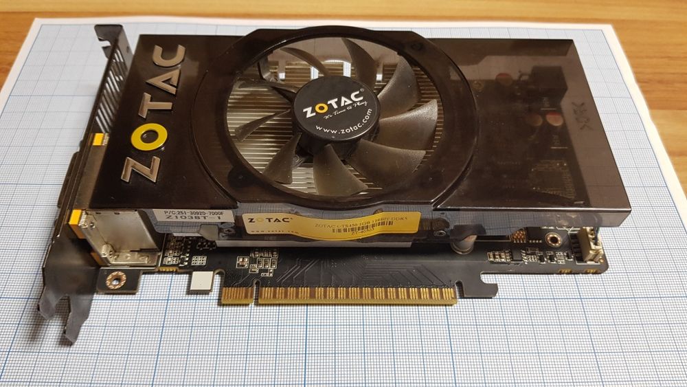 Видеокарта ZOTAC GTS 450